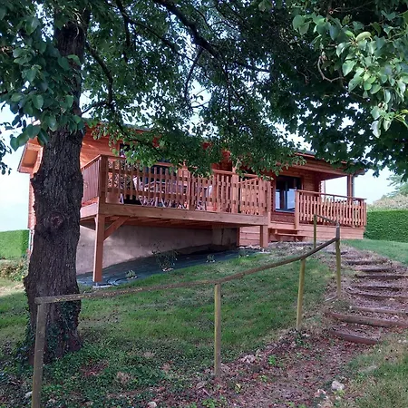 Chalet Des Echappees Belles Luzillé Exterior foto